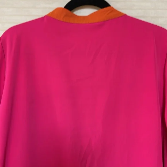 SHEIN pink and orange blouse size XL - Picture 6 of 8